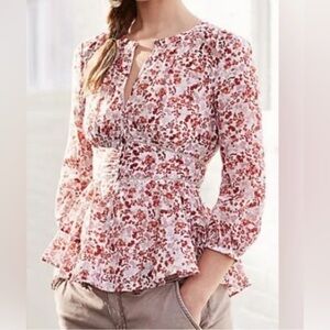 Anthropologie Moulinette Soeurs Cotton Blouse